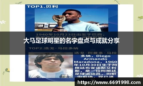 大马足球明星的名字盘点与成就分享